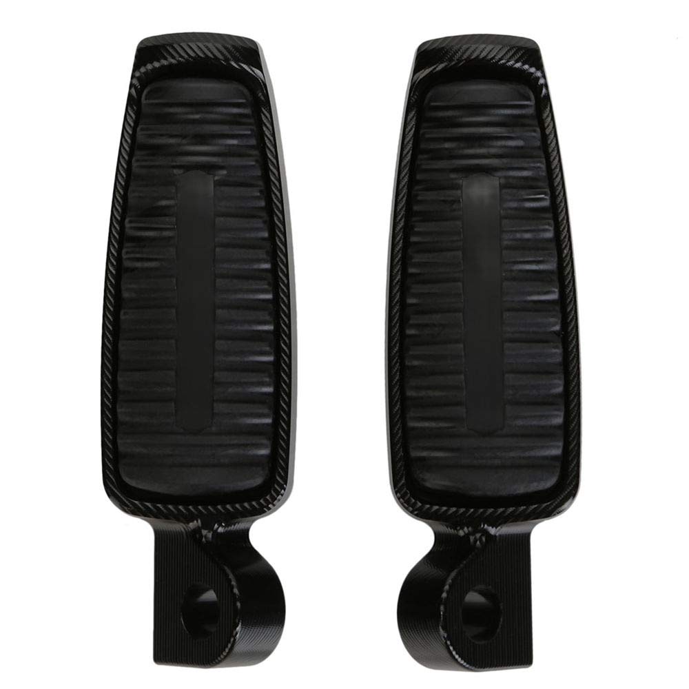 Riloer Pedane moto 45 gradi nero compatibile con Harley Sportster XL 883 XL 1200 V-Rod Low Hugger