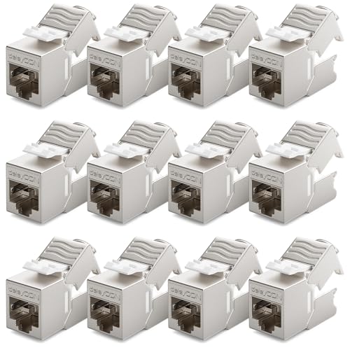 Boîte murale et panneau brassage deleyCON Module Keystone RJ45 pour rénovation réseau