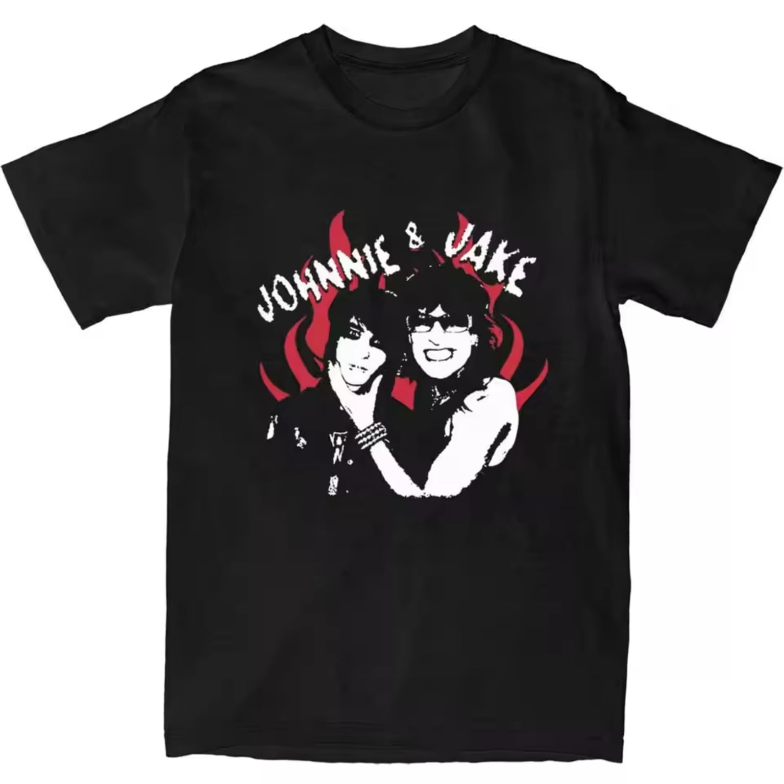 Jake Webber Johnnie Guilbert T Shirts Printed Harajuku Cotton Short Sleeve Men Women Amusing Streetwear Versatile Unisex Tops Black M