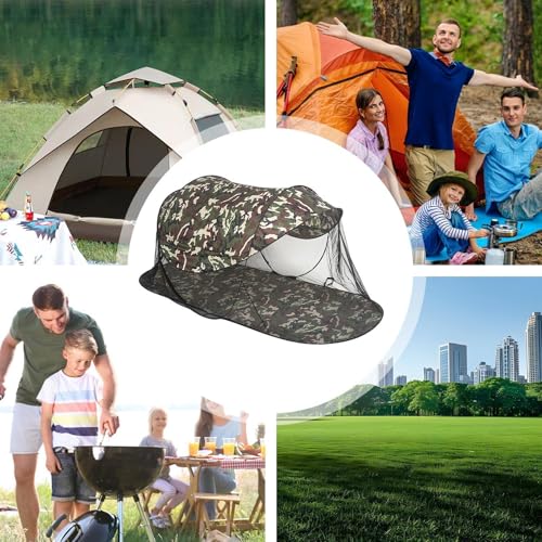 Refugio de camping impermeable y compacto con montaje rápido para senderismo y playa 7