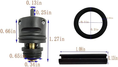 Miniatura 6 de 904949 Kit de revisión apto para piezas de pistola de uñas Porter Cable FN250B FN251, accesorios de piezas de herramientas de aire