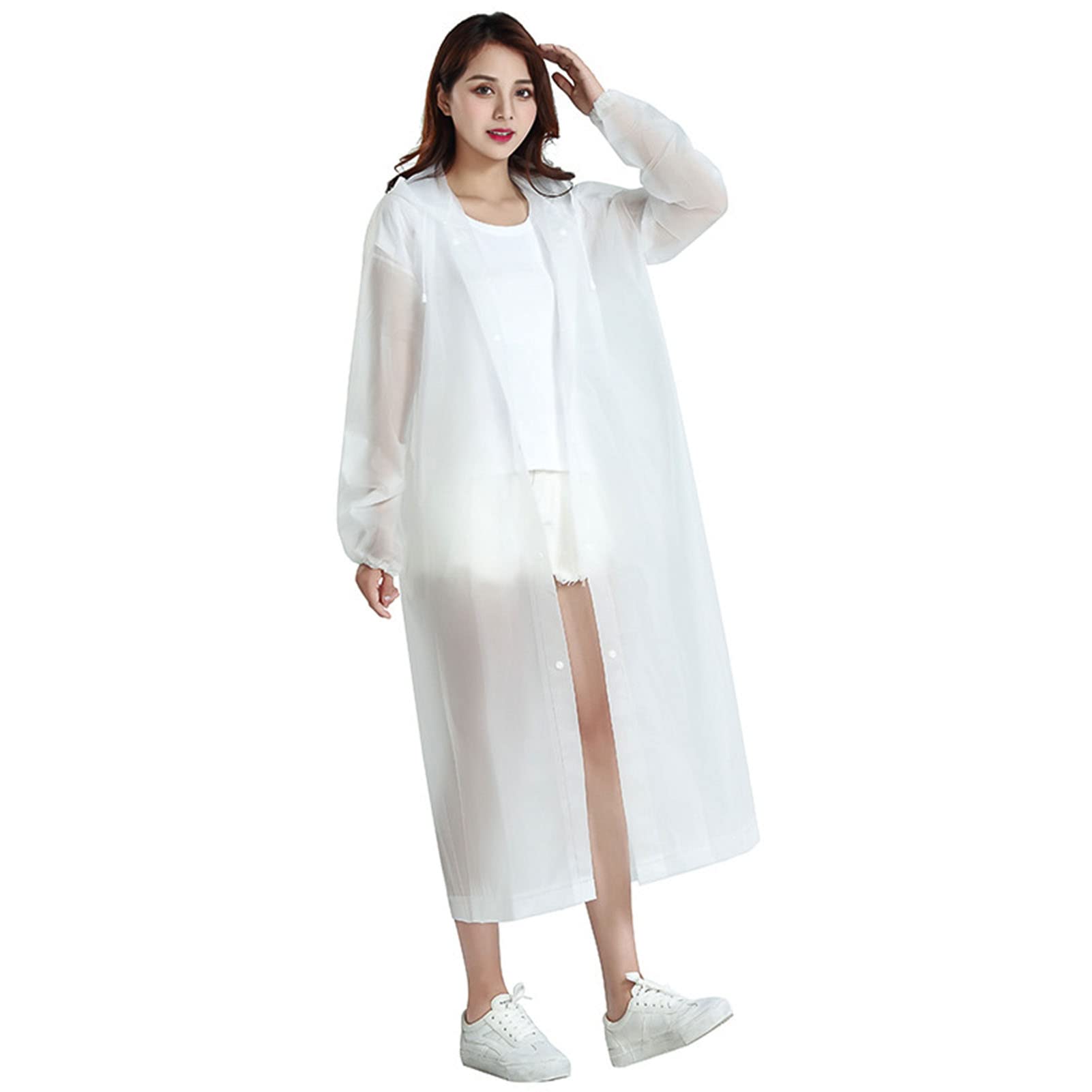 Poncho de pluie imperméable femme pour rester au sec en plein air