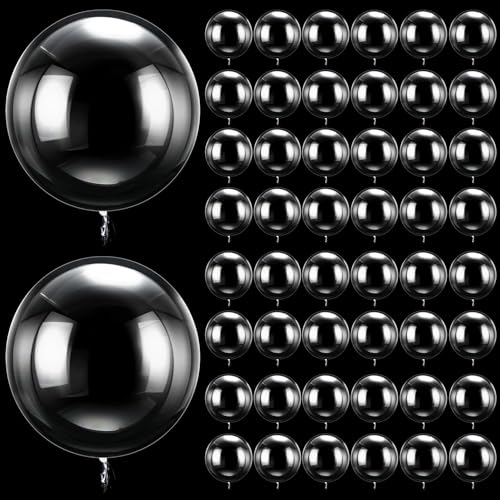 �yCharming Club�z�����o���[�� �N���A�{�{�o���[�� �A�N�A�o���[�� 8cm 50���� �w���E�� �N���A���D PVC �o�u���o���[�� DIY �����p �N���X�}�X ���� �ė��p�\ �C�x���g ������ ��̓� ���̓� �a���� �L�O�� �p�[�e�B�[ �C