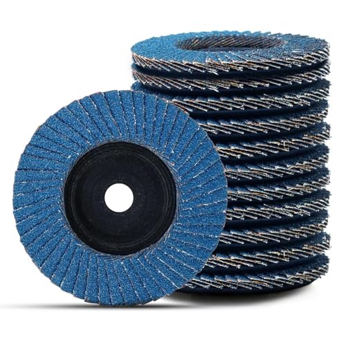 12 PCS Disques à Lamelles 75 mm, Disque Tronçonner Meuleuse d'Angle, de ponçage compartiments pour Meuleuses