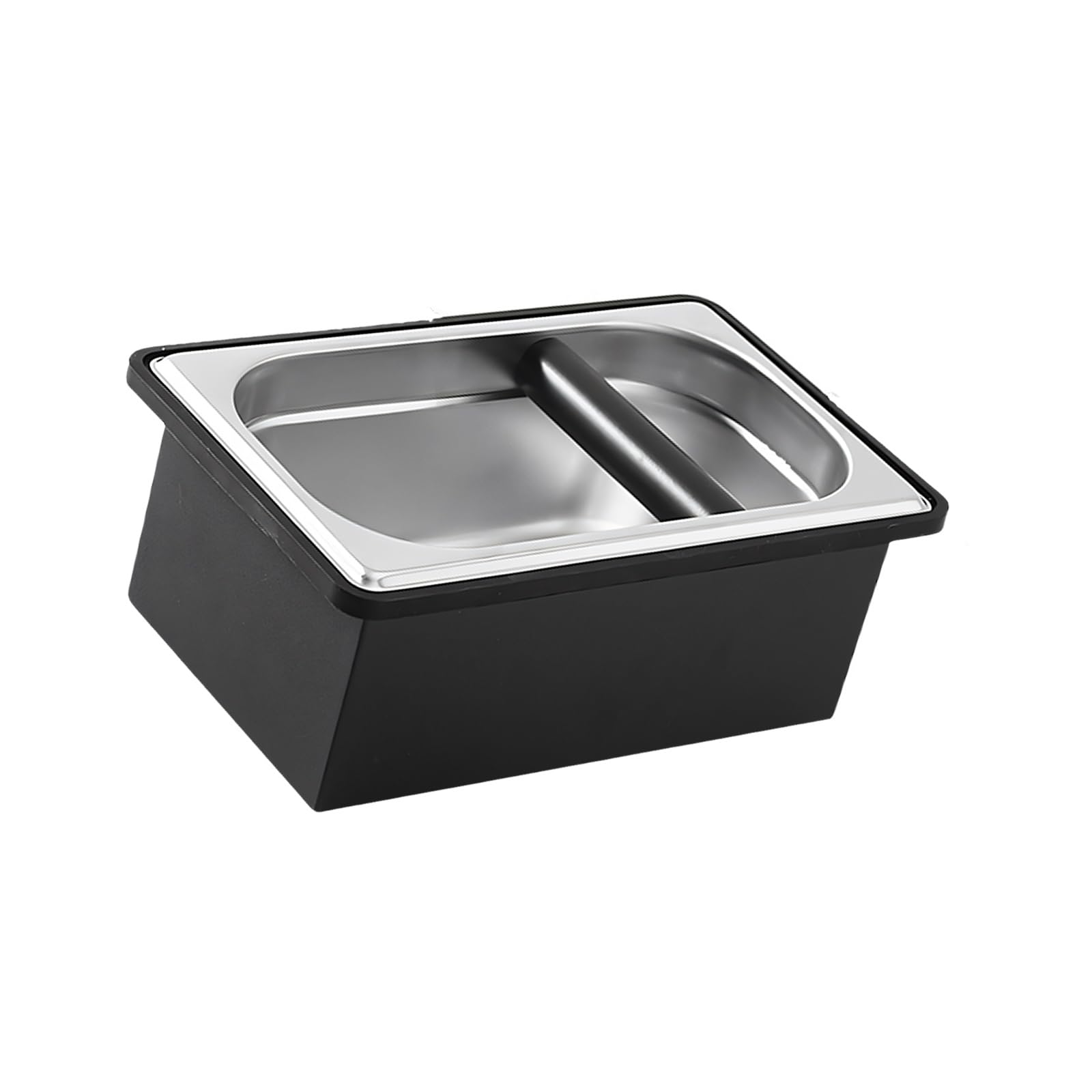 ZEPFJHE Removable Noise-Reducing Espresso Knocks Bin for Coffee Grounds Waste Easy Professional Nonslip Coffee Grounds Bucket