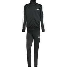 adidas Men's Sportswear Basic 3 Stripes Tricot Track Suit, Black, XXL Short