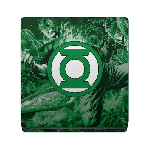 Skin vinyle PS4 Slim sous licence officielle Green Lantern DC Comics