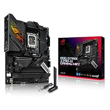 Placa Mãe Asus ROG STRIX Z790-H GAMING WIFI (LGA 1700/4xDDR5/HDMI/DP/M.2/USB 3.2)