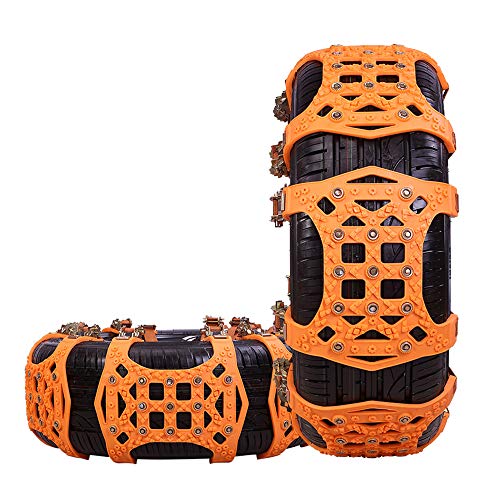 Catene da neve da 6 pezzi per auto, per pneumatici...