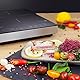 CASO S-Line 2100 Induktionskochplatte mobil,Testsieger Haus & Garten Test, präzise SmartControl 60-240°C, Timer bis 180 Min., Töpfe bis 24cm, 2100 Watt, Glaskeramik