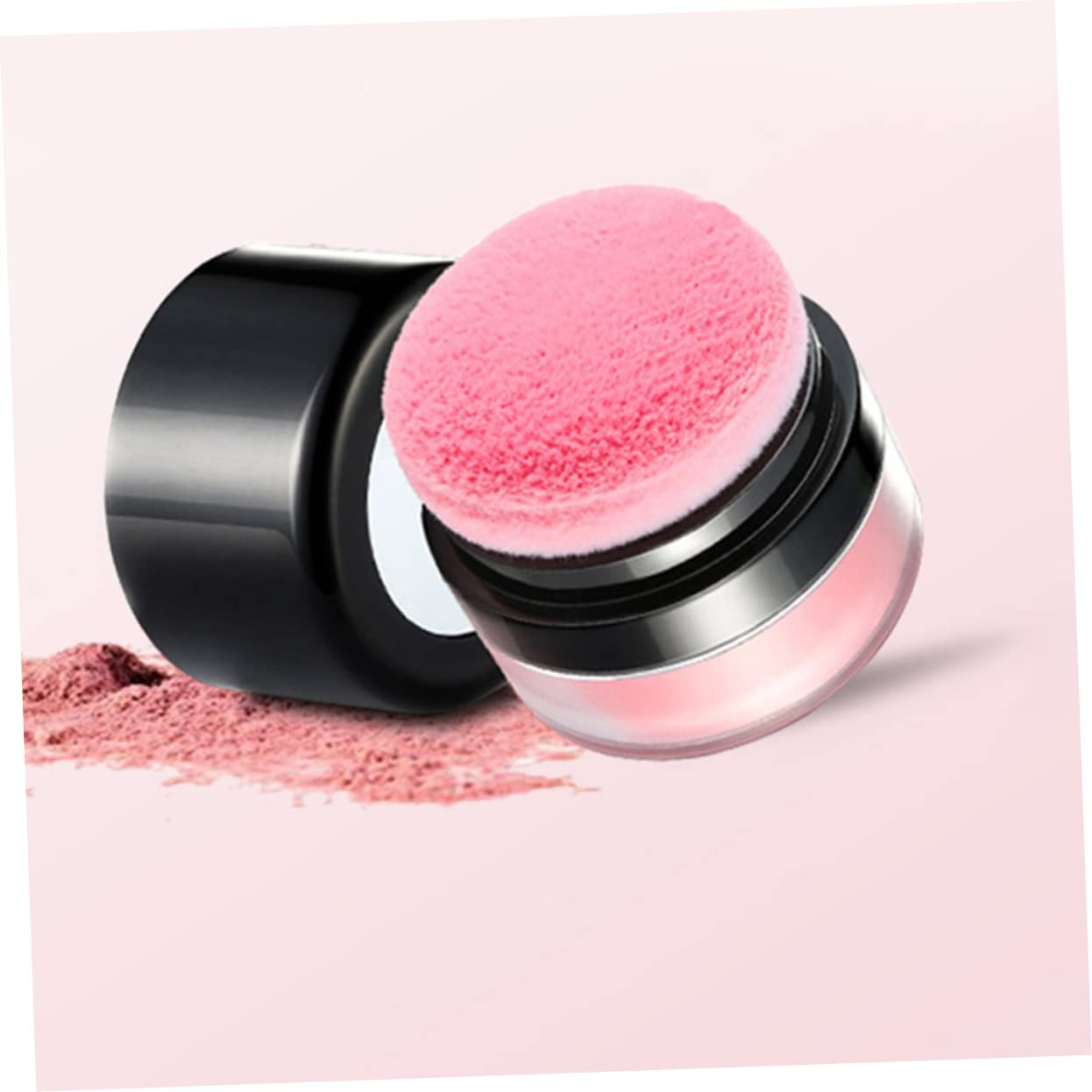 DOITOOL 4stücke Loose Powder Blush Mit Puff Für Gesicht Leicht Und Atmungsaktiv Für Strahlendes Make-up-erlebnis Geeignet Für Damen Und Schwarze