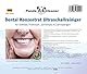 Dental Konzentrat Ultraschallreiniger - Entfernung von Belägen und Verfärbungen - für Gebisse, Prothesen, Zahnersatz & Zahnspangen (1000 ml)