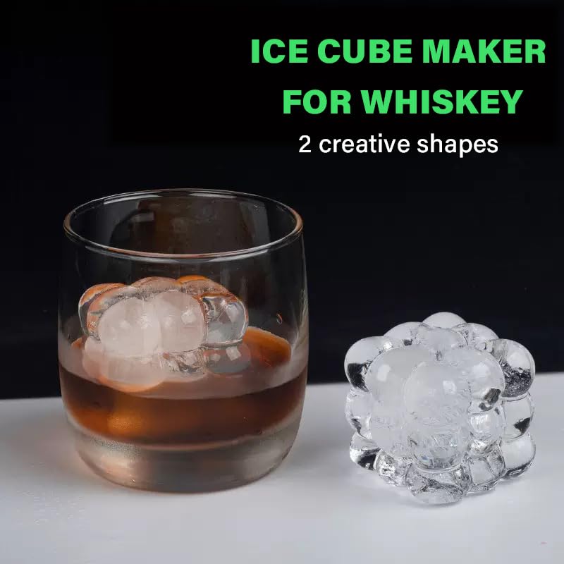 Molde de silicona para cubitos con pinzas y embudo miniatura 3
