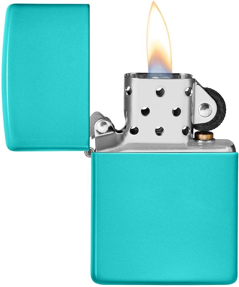 Zippo Lighter - Personalized Custom Message Engrave on Classic with Zippo Logo Windproof Lighter