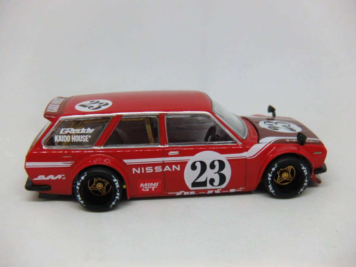 Amazon | KAIDOHOUSE MINI GT #063 DATSUN 510 WAGON V2 街道ハウス