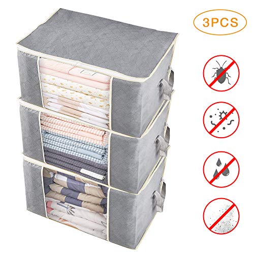 UOUNE Bettdeckenaufbewahrung Bgas 3 Packungen
