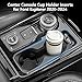 Cup Holder Inserts for Ford Explorer 2020-2024 Accessories, Non-Slip Silicone Center Console Protector Organizer to Prevent Spills & Scratches for Explorer Interior Accessories