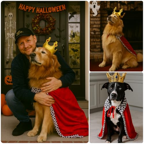 Disfraz para Perro King Halloween Talla Large miniatura 2