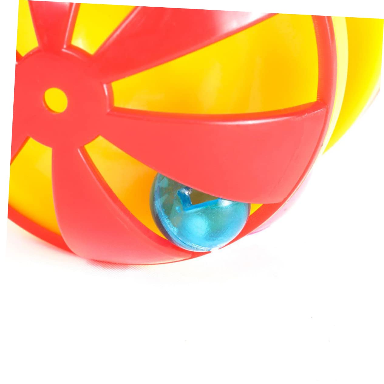 minkissy 12piezas Juguetes para Gatos Cascabeles De Balones Interactivas De Plástico para Diversión y Estimulación para Gatos Aleatorios