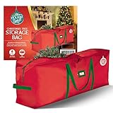 HOLIDAY SPIRIT Christmas Tree Storage Bag - Heavy-Duty Tree Bag with Durable Reinforced Handles &...