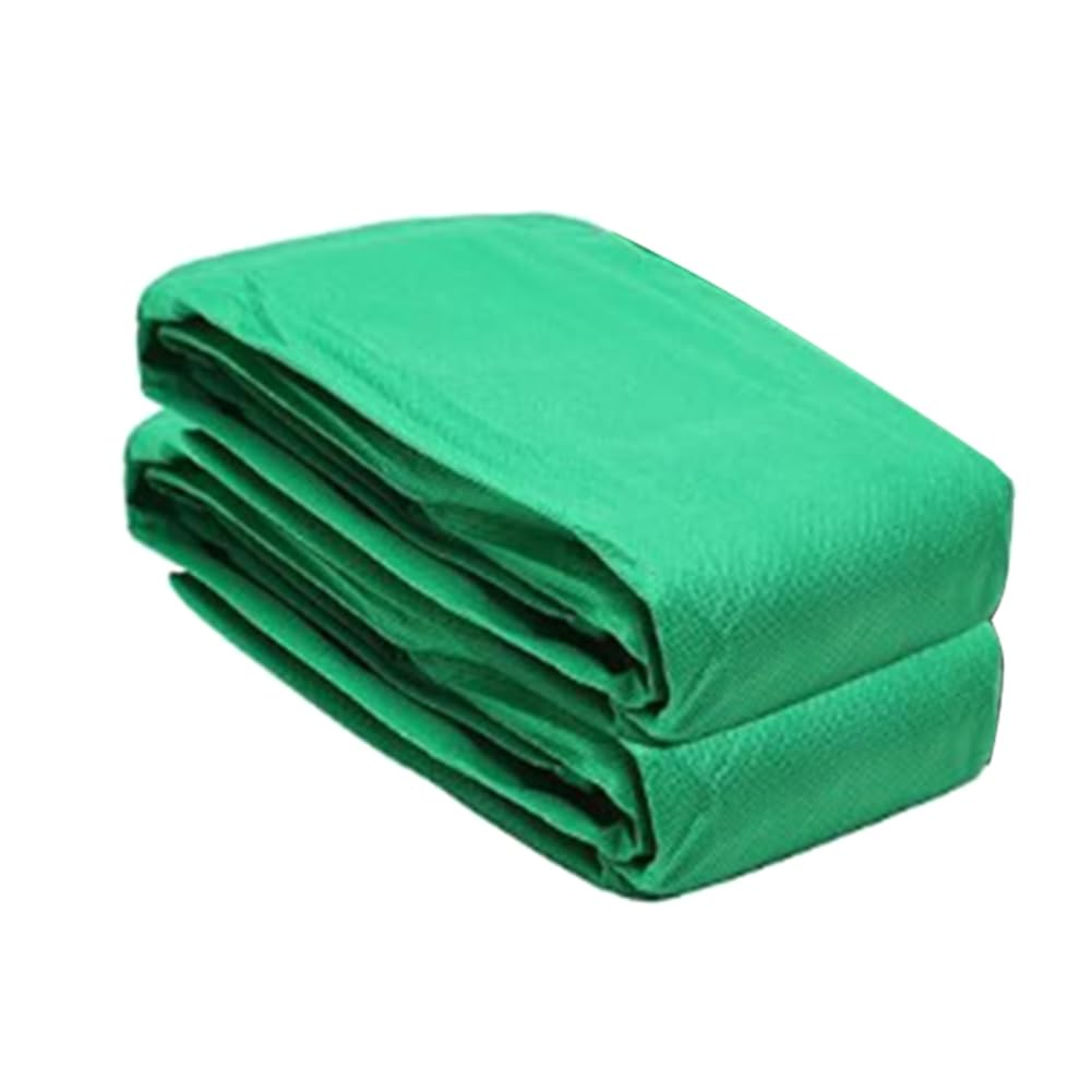 Ehwisbe Green 2 Packs Plant Covers Freeze Protection Large Frost Blankets For Plants Frost Cloth With Zipper Drawstring 80X100cm