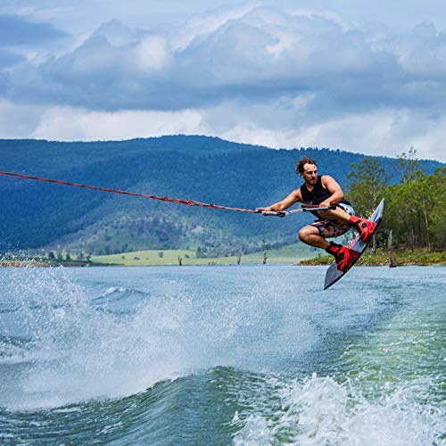 Affordura Wakeboard Rope Water Ski Rope With Handle Ski Ropes For Watersports, Ski Tow Rope For Tubing 4 Sections Tube Tow Rope For Watersports (75 Feet), Storing Bag Included #TOP5