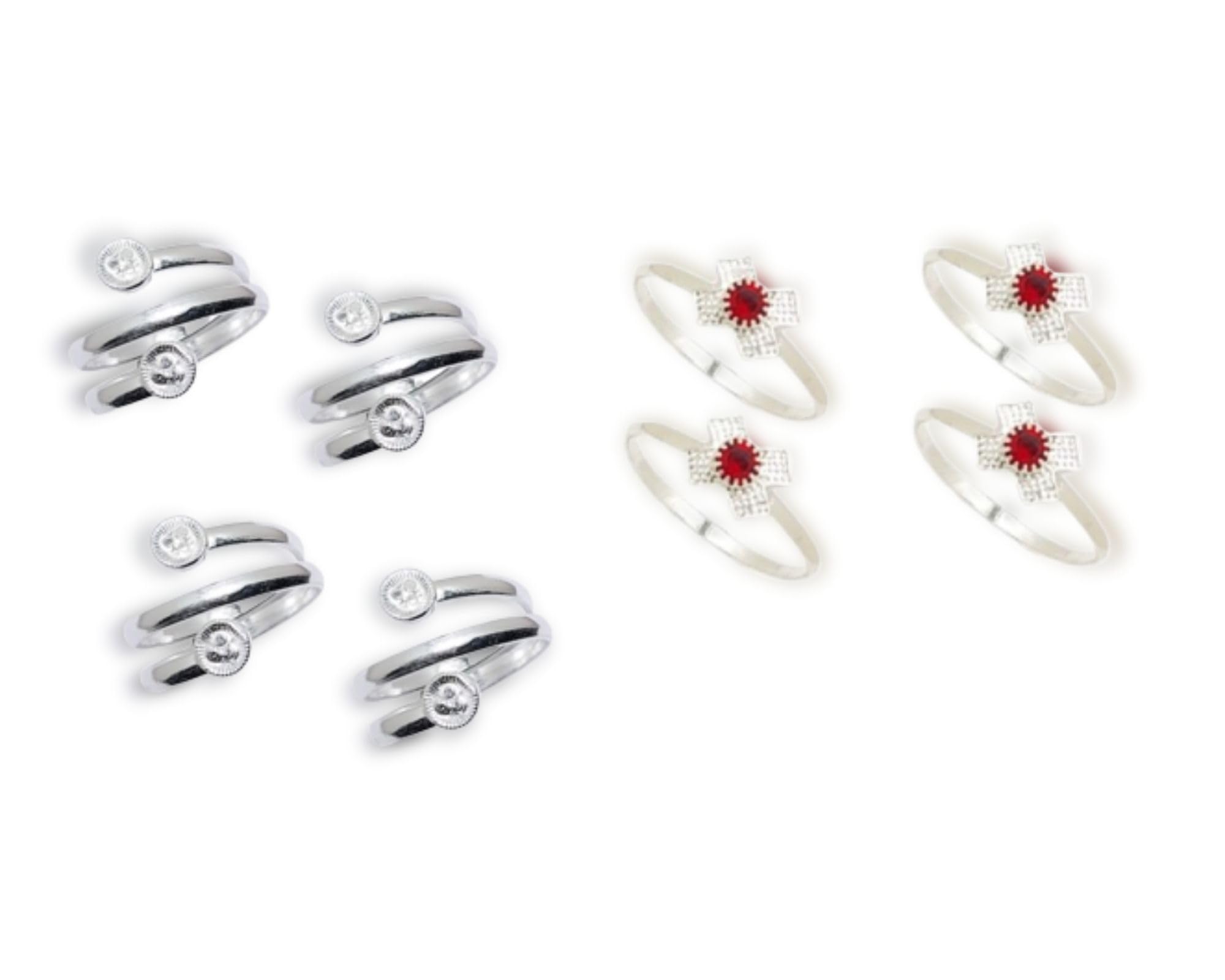 kamada creations Kamada's Designer colorful Toe ring-picture-22
