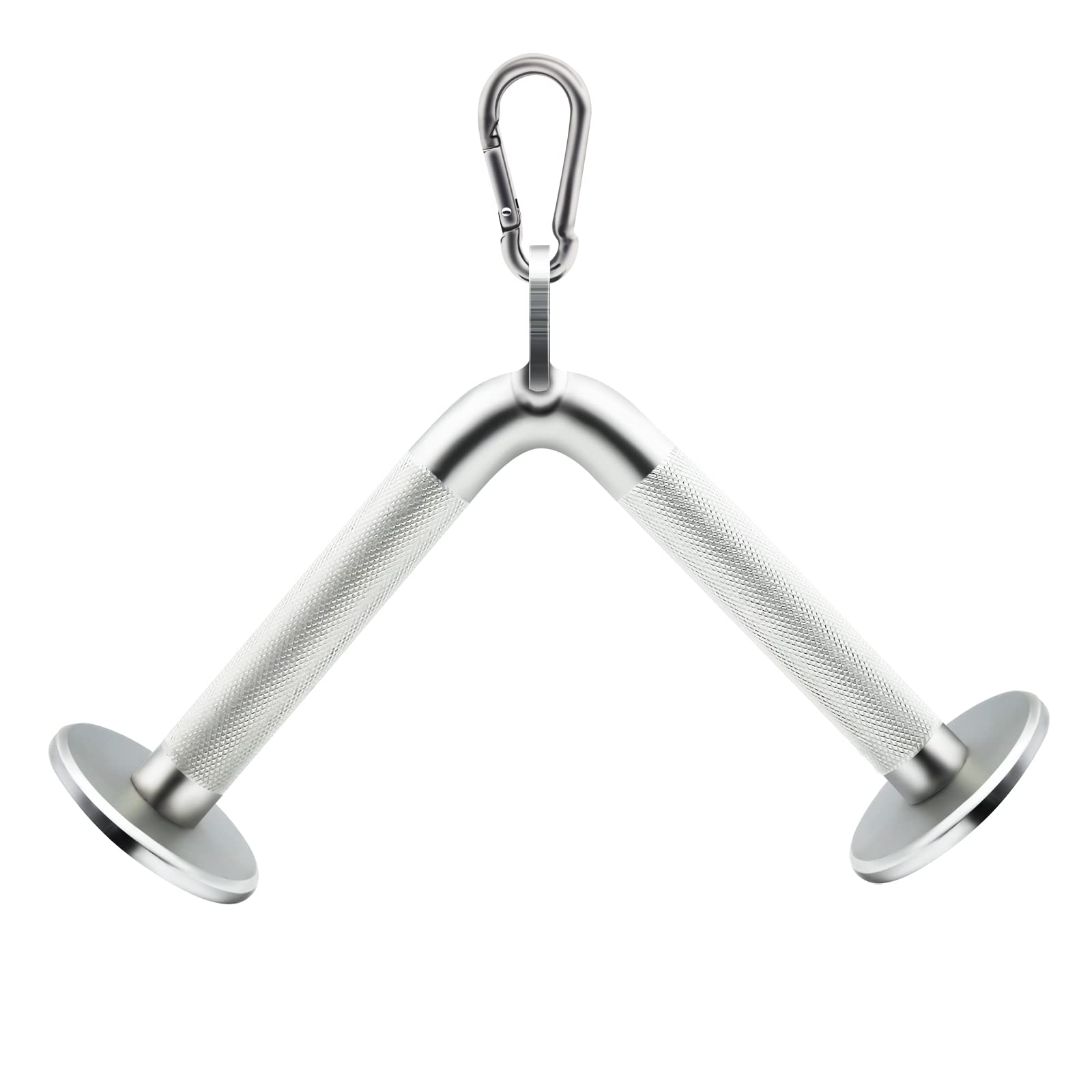 V Bar Cable Attachment, V Grip Handle, V-Shaped Bar, Tricep Press Down Bar, Close Grip Lat Pull Down Handle, Tricep Cable Machine Attachment, Lat Pulldown Attachment, Arm Press Training For Home Gym