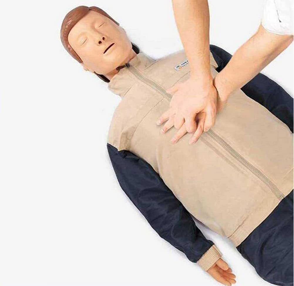 Manikin für Körpertraining für Erwachsene, CPR-Training, für Ärzte, Krankenpflege, medizinische Unterricht, mittlerer Hautton, 170 cm