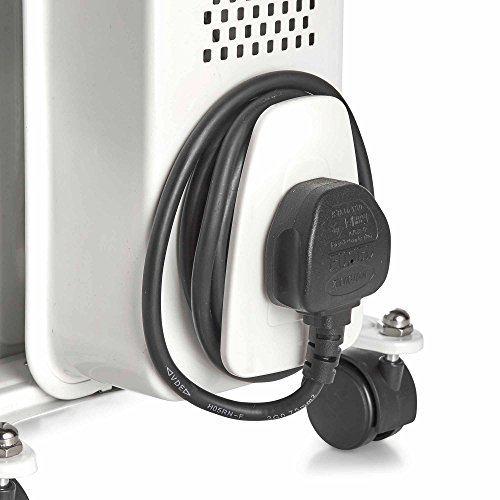 VonHaus Oil Filled Radiator – 1500W/1.5KW – 7 Fin – Freestanding – Small Plug in Portable Electric Heater – 3 Power Settings, Adjustable Temperature/Thermostat, Thermal Safety Cut off - Image 10