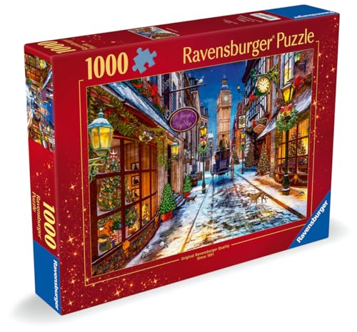 Puzzle 1000 pièces : Période de Noël Ravensburger France - vue 7