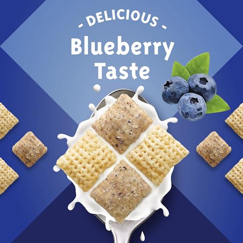 Image of Blueberry Chex Cereal,Gluten Free Breakfast Cereal,Made with Whole Grain,12 oz,(Pack of 6)