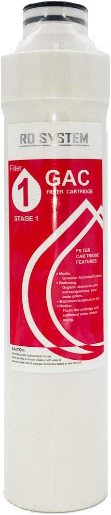 REIN First Stage GAC Quick Change Replacement Filter - RED