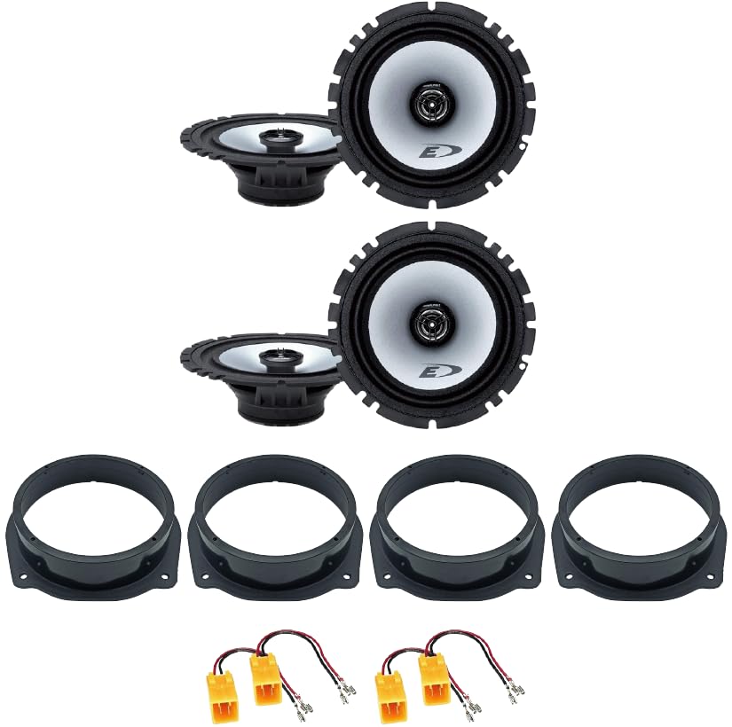 4 Casse ALPINE SXE-1725S CARATTERISTICHE PRINCIPALI : dimensione:16,5 cm,potenza Max:220 W (singolo),potenza:RMS 40 W (singolo),risposta in frequenza:60 Hz - 20 KHz,impedenza:4 Ohm,efficienza:92 dB,magnete:ferrite,cono:fibra naturale,bordo:schiuma polimerica alta,tweeter:magnete al Neodimio,cupola del tweeter bilanciata in Mylar-Titanio