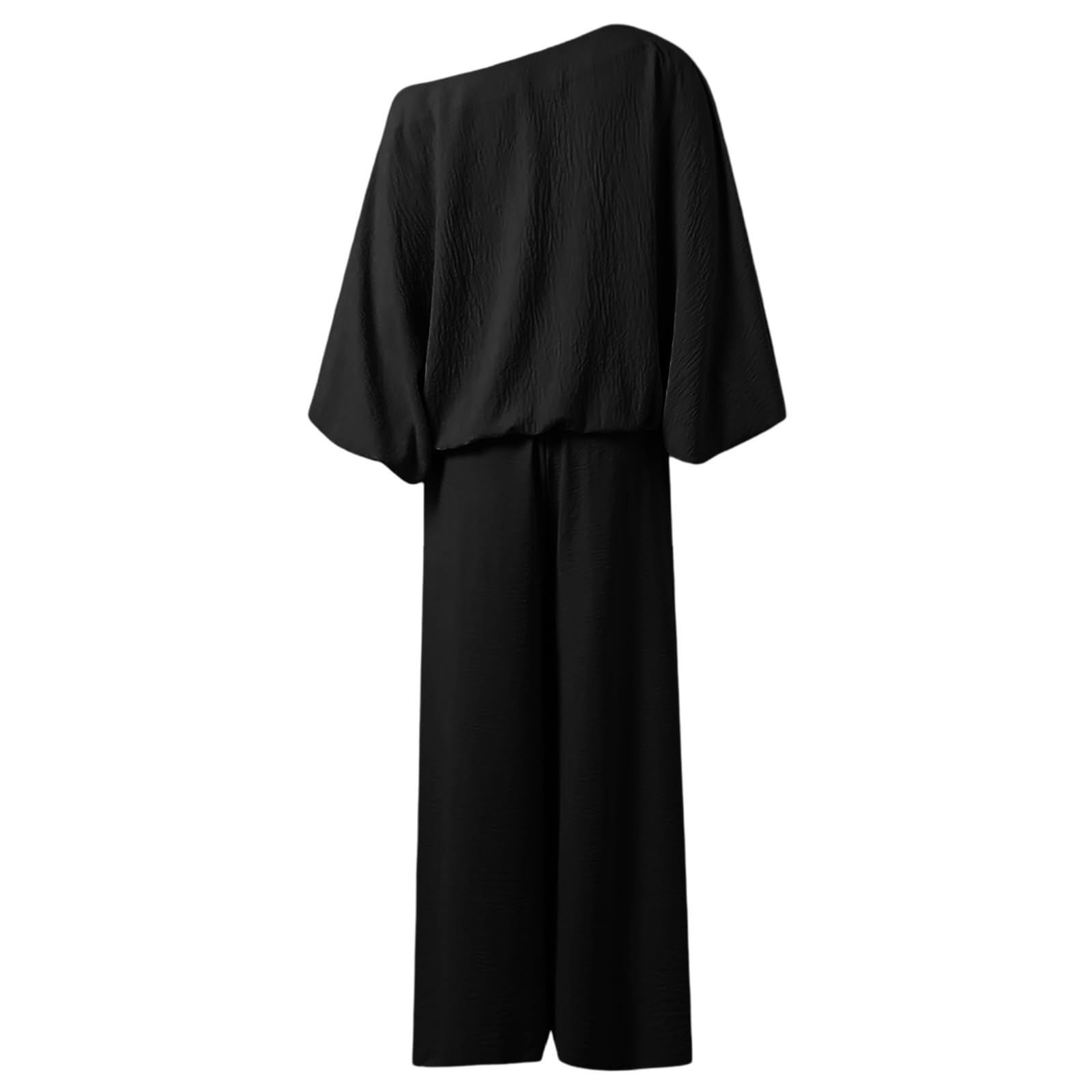 Completo Donna Elegante Ufficio, Tute Donna Autunno: Completo Casual a Due Pezzi con Maglia a Maniche Lunghe E Pantaloni Larghi Ideale per Un Look Elegante E Quotidiano