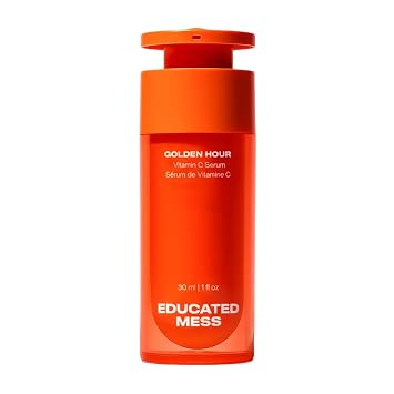 Golden Hour Gold Stabilized Vitamin C Serum For Face - Our Vitamin C Face Serum For Women Anti Aging Uses Glutathione, Fermented Extracts & Enzymes For Radiance, Hydration & Even Skin (1 oz)