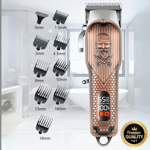 Maquina De Corta Cabelo Profissional Barbeador Degrade Barba cortes de cabelo, degradê e barba. Bate