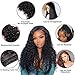 12 14 16 Inch Water Wave Human Hair Bundles 100% Unprocessed Curly Brazilian Virgin Hair Wet And Wavy 3 Bundles Human Hair Natural Black