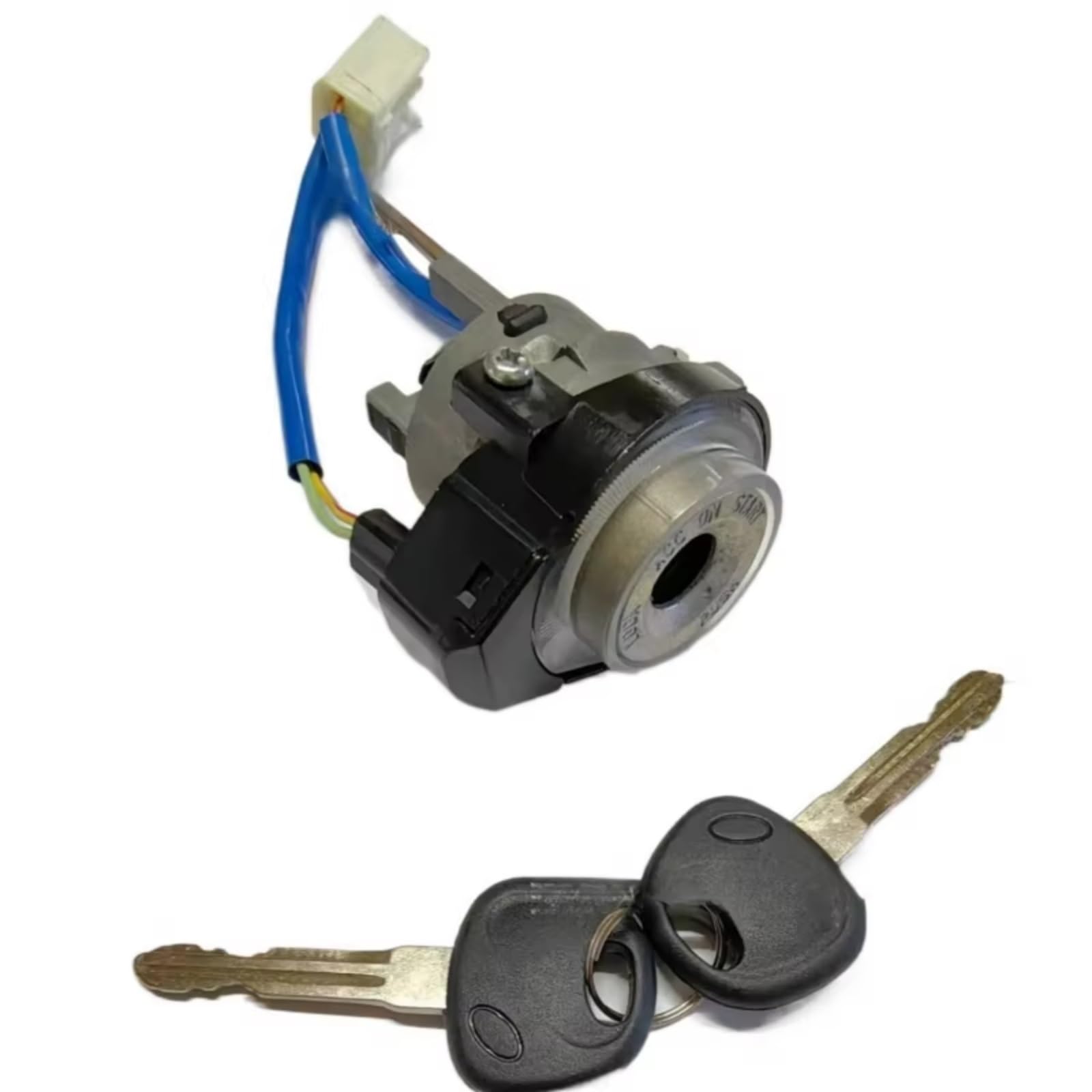 Cilindro contacto con llaves Conjunto De Interruptor De Cilindro De Cerradura De Encendido Con 2 Llaves Compatible Con Hyundai Para Elantra 2011 2012 2013 2014 2015 2016 81900-3XF00