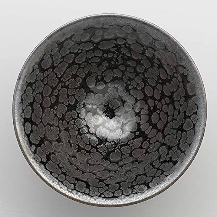 清水焼／油滴天目ぐい呑／昭59 清水焼／油滴天目ぐい呑／昭59 清水焼／油滴天目ぐい呑／昭59