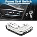 A ABSOPRO Power Seat Switch No.2059057851 Car Adjust Recline Recliner Switch for Mercedes-Benz C-Class W205 2017-2020