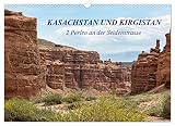 Kasachstan und Kirgistan (Wandkalender 2023 DIN A3 quer), Calvendo Monatskalender - Michele Junio 