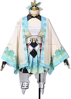 Sponsored Ad - QMIQMI Virtual YouTuber Holo Live 6th Grade Student Kaze Mairoha Cosplay Costume, Wig, Shoes Included, Cost...