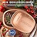 Römertopf 129 05 Rustico Universal Roasting Dish | Non-Stick Dutch Oven | Healthy Clay Pot Cooking | 5.2 Quarts (5 Liters) for up to 6 people