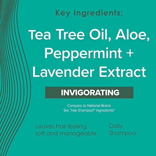 True+Real Tea Tree Shampoo, Invigorating Deep Clean Scalp Care thumb #2