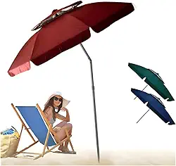 Guarda-sol Para Churrasco Praia Articulado 2,40 (Azul)