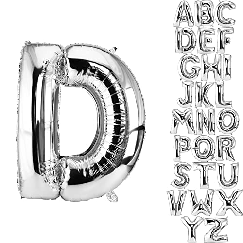 Imagen de DekoRex Globo Plateado 82cm Globo de Celebración de Boda