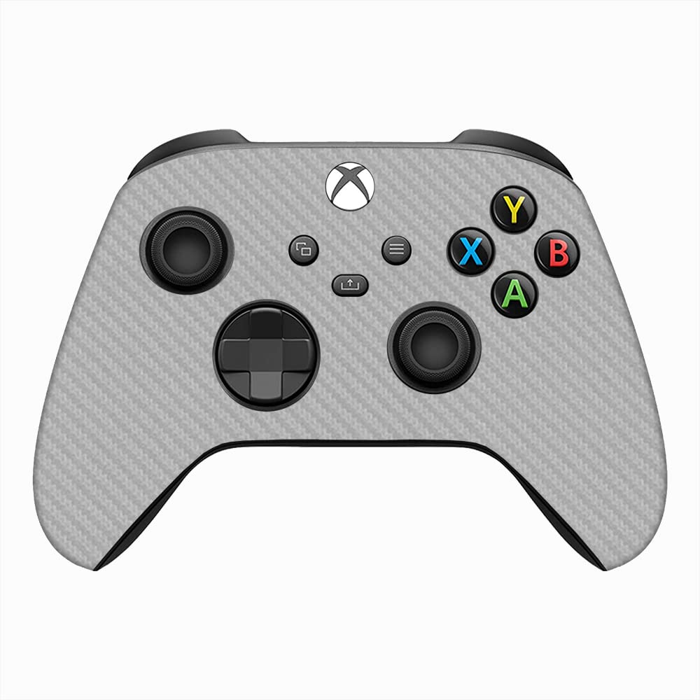 GADGETSWRAP Premium Material Skin Sticker Decal Compatible with Xbox X Controller - Silver Carbon (B0B1HC6KMW) Amazon Price History, Amazon Price Tracker
