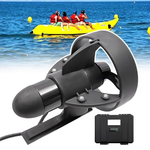 Elektrisch Motorisiertes Surfbrett, 12 V Schub Surfbrett Unterwasser-Thruster, Surf- Und Sup-Flossenbatterie, Elektrischer Flossen-Stand-up-Paddleboard-Motor Für Kajak, Angelboot, Paddleboard,288W