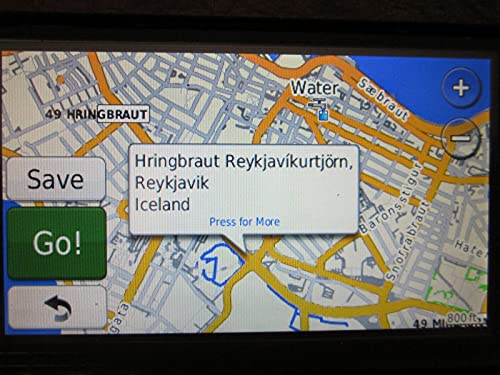 Iceland Greenland Faroe Islands GPS Map for Garmin Devices